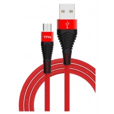 Кабель TFN USB – Micro USB красный, 1 м