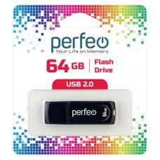 USB накопитель Perfeo 64GB PERFEO черный