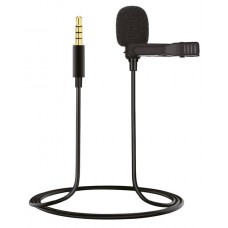 Микрофон Mobility MMI-3 3.5 AUX петличный с клипсой черный