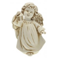 Фигура садовая Ангел с фонариком