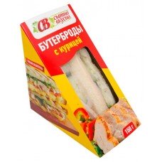 Бутерброд с курицей «сытно&вкусно», 150 г