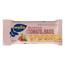 Хлебцы Wasa Sandwich пшеничные сыр томат базилик, 40 г