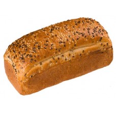 Хлеб АШАН с семенами подсолнечника и льна, 255 г