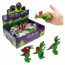 Игрушка 1TOY Зверуки динозавры на пальцы