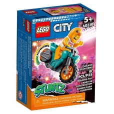 Конструктор LEGO City Stuntz Трюковый мотоцикл с цыпленком