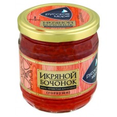 Купить Икра горбуши «Русское море» лососевая зернистая соленая, 430 г