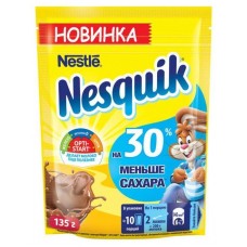 Какао-напиток Nesquik Opti-start на 30% меньше сахара, 135 г
