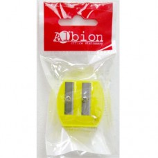 Точилка Albion пластиковая 2 отделения