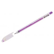Ручка гелевая Crown Hi-Jell Pastel фиолетовая, 0,8 мм