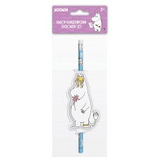 Канцелярский набор Moomin карандаш с блокнотом