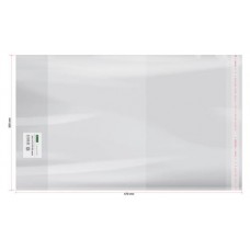 Обложка для учебников и тетрадей Greenwich Line А4 прозрачная, 30x47 см