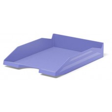 Лоток для бумаг пластиковый ErichKrause Office Pastel, фиолетовый