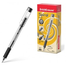 Ручка гелевая ErichKrause Spiral, черный