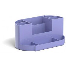Подставка настольная ErichKrause Victoria Pastel пластиковая фиолетовая