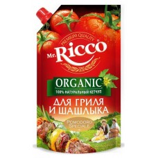 Кетчуп Mr.Ricco ORGANIC Pomodoro Speciale для гриля и шашлыка, 350 г