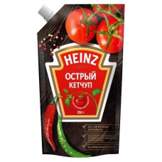 Кетчуп томатный Heinz острый, 350 г