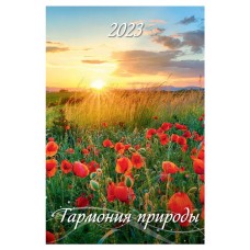 Календарь настенный 2023 «Дитон» Гармония природы перекидной с ригелем, 320х480 мм