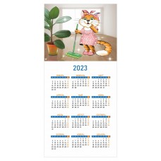 Календарь-сувенир NAT Кошка домохозяйка