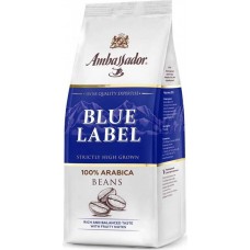 Кофе в зернах Ambassador Blue Label с фруктовыми нотками, 200 г