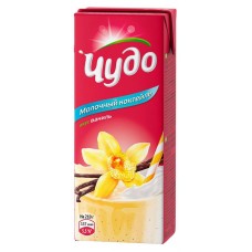 Коктейль молочный «Чудо» со вкусом ванили 2%, 200 мл