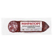 Колбаса сырокопченая «Мираторг» Брауншвейгская, 300 г