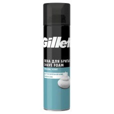 Пена для бритья Gillette Classic Sensitive для чувствительной кожи, 200 мл