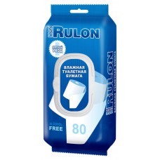 Влажная туалетная бумага Mon Rulon, 80 шт