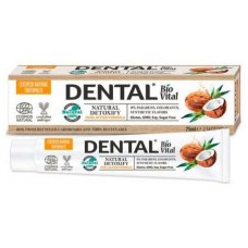 Зубная паста BioVital Detoxify Dental с кокосовым маслом, 75 мл