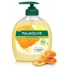 Жидкое мыло Palmolive Натурэль «Питание» Мед и увлажняющее молочко, 300 мл