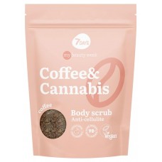 Скраб для тела кофейный антицеллюлитный 7Days My Beauty Week Coffee&Cannabis, 250 г