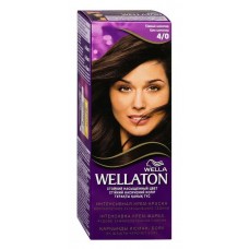 Крем-краска для волос Wella Wellaton 4/0 Темный шоколад, 110 мл