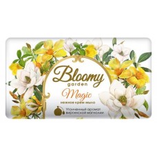 Крем-мыло туалетное твердое Bloomy Garden Magic, 90 г