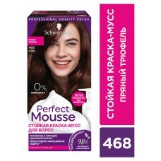 Краска-мусс для волос Perfect Mousse 468 Пряный трюфель