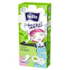 Купить Прокладки ежедневные Bella for Teens Relax дышащие, 20 шт
