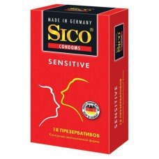 Презервативы Sico Sensitive Контурные анатомической формы, 18 шт
