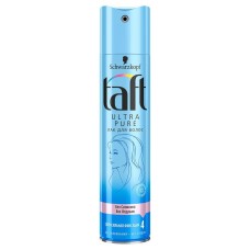 Купить Лак для волос Taft Ultra Pure без силикона и отдушек, 225 мл