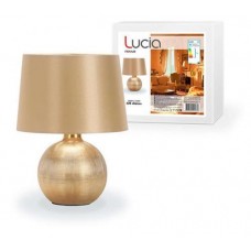 Лампа настольная Lucia 429 Бали E14 золотая