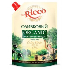 Купить Майонез Mr.Ricco Оливковый Organic 67%