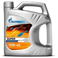 Купить Масло моторное Gazpromneft Super 10W40 API SG/CD полусинтетическое, 4 л