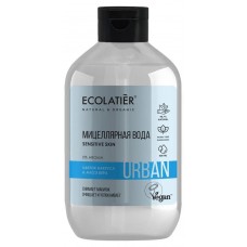 Купить Мицеллярная вода для снятия макияжа Ecolatier для чувствительной кожи цветок кактуса и алоэ вера, 400 мл