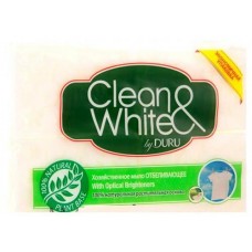 Мыло хозяйственное Duru Clean&White отбеливающее, 4х125 г