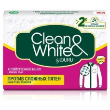 Мыло хозяйственное Duru Clean&White против сложных пятен, 125 г