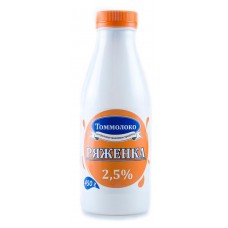 Ряженка «Томмолоко» 2,5%, 450 г