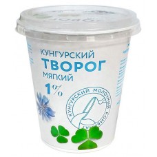 Творог «Кунгурский молочный комбинат» 1%, 300 г