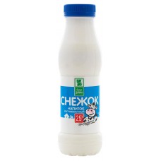 Снежок «Белая Долина» напиток кисломолочный йогуртный 2,5%, 290 мл