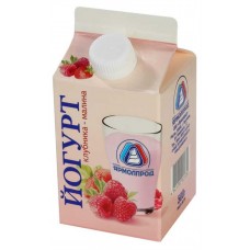 Йогурт питьевой «Ярмолпрод» фруктовый Клубника - малина 1,5%, 500 мл