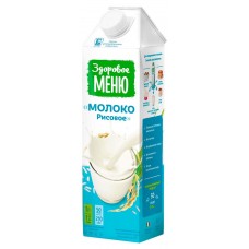 Купить Молоко рисовое «Здоровое МЕНЮ» 1%, 1 л