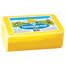 Сыр твердый «Кезский сырзавод» Голландский 45%, вес