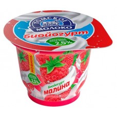 БИО Йогурт «Томское Молоко» Малина 2,5%, 180 г