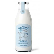 Молоко «Белое Золото» козье цельное 2,8-5,6%, 0,5 л